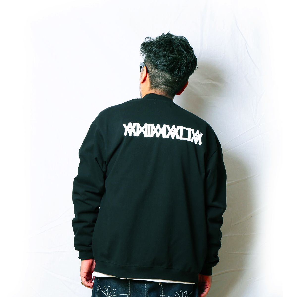 Sweat Cardigan -LOGO