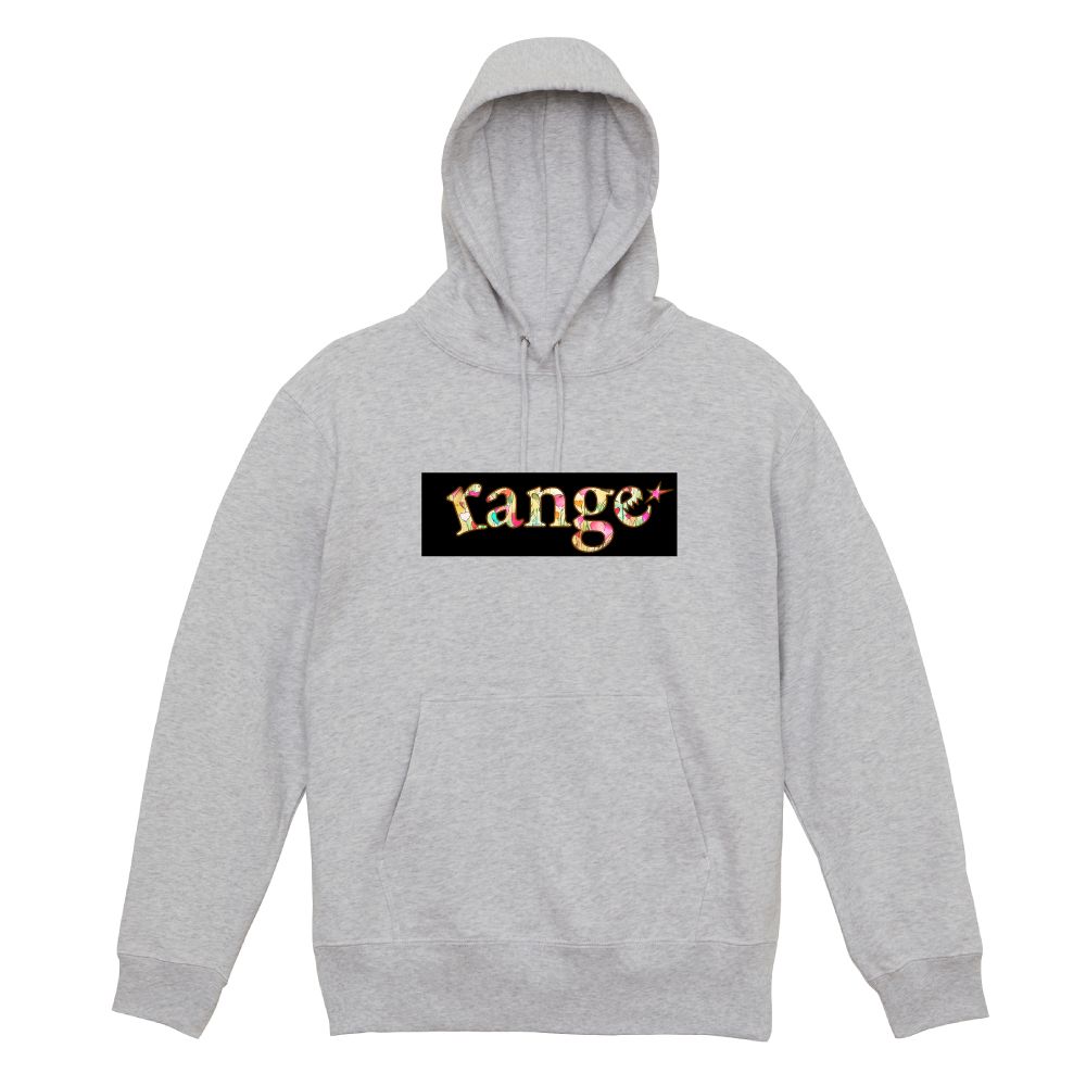 rg heart fly box logo hoody