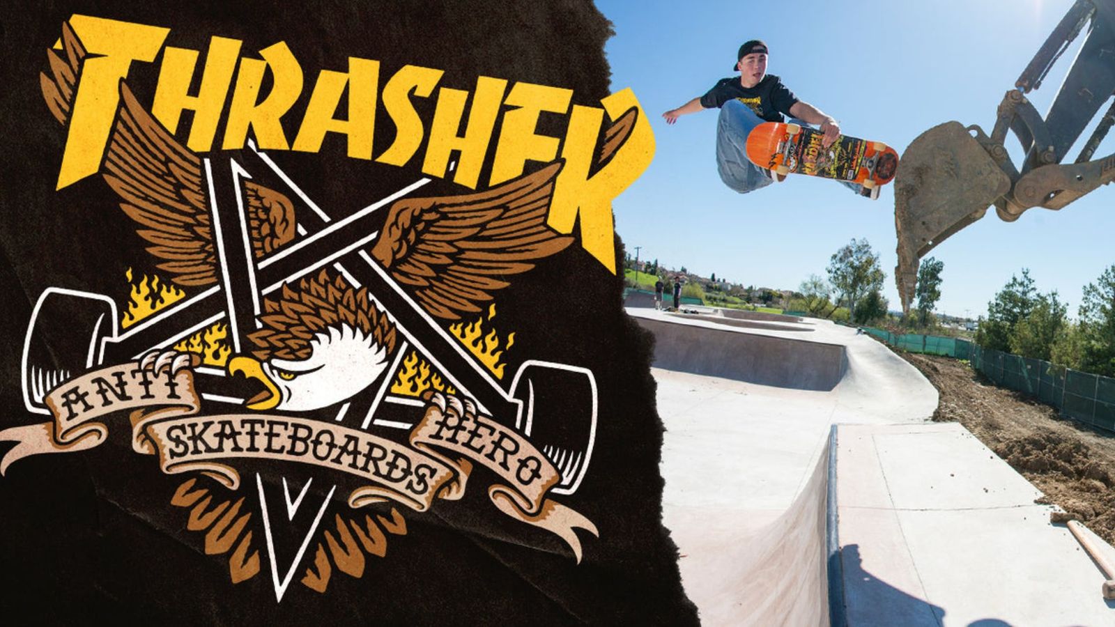 THRASHER》THRASHER X ANTIHERO！ | DOLL