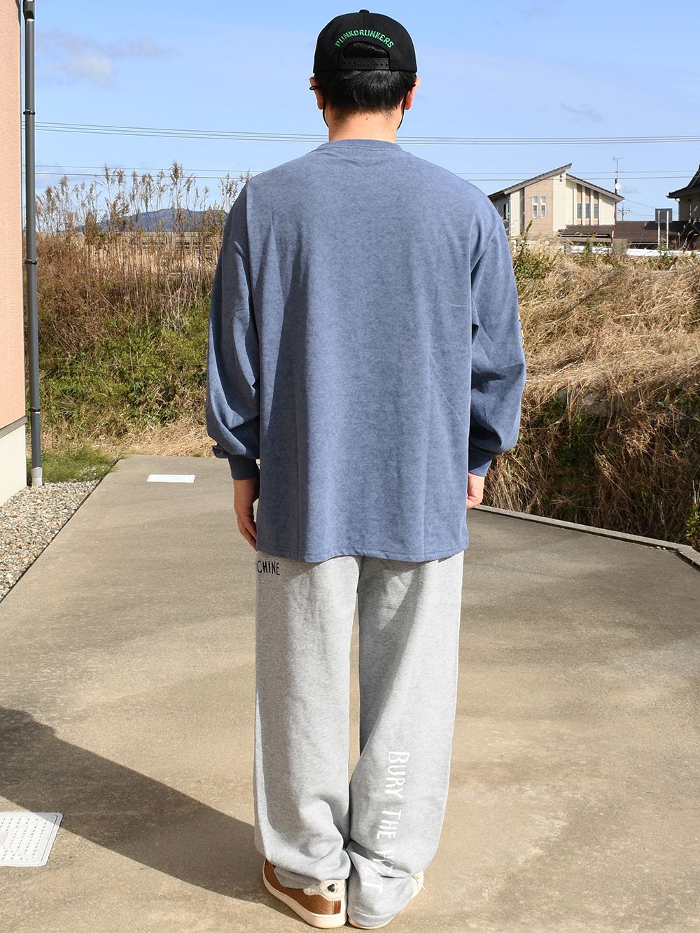 AMERICAN MONSTER FADE WASH LONG-TEE