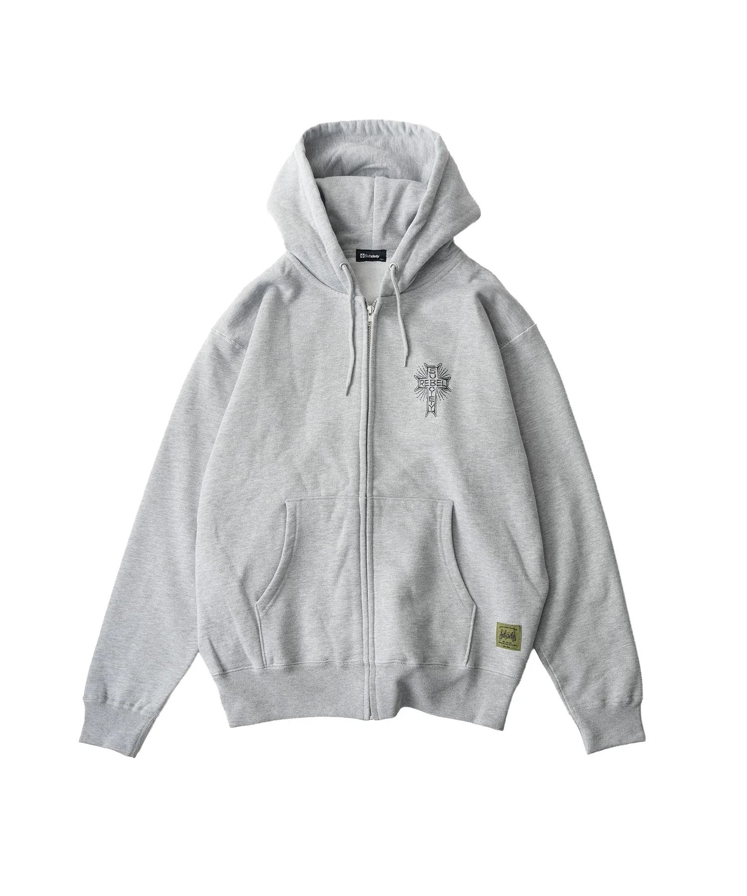 Rebel zip hoodie