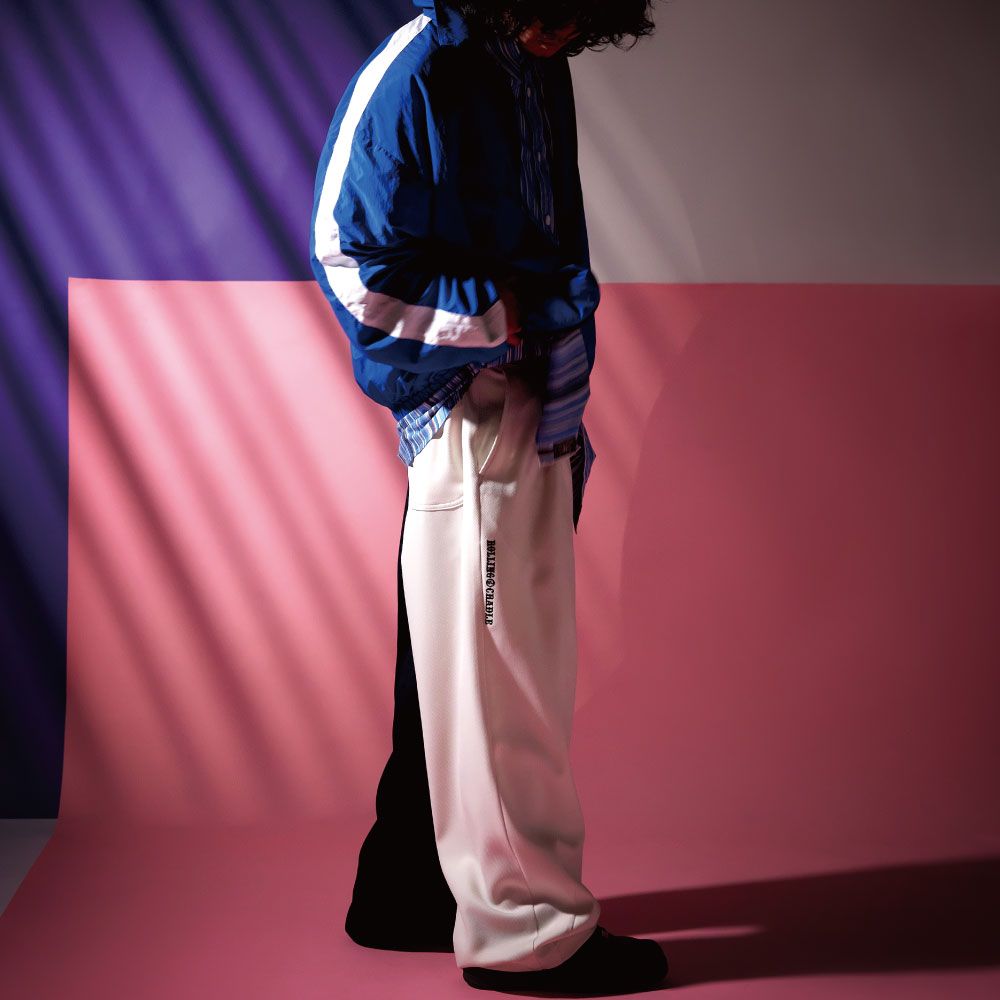 2TONE TUCK PANTS