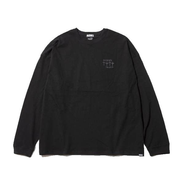 CROSSES -BIG SILHOUETTE LS TEE
