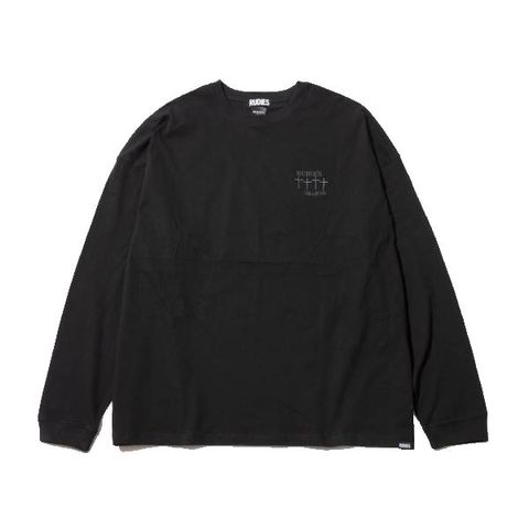 CROSSES -BIG SILHOUETTE LS TEE