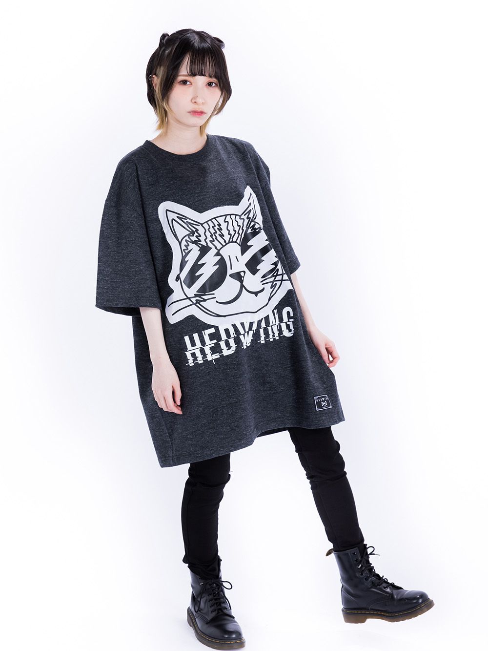 Vacation Cat Big Silhouette T-Shirt