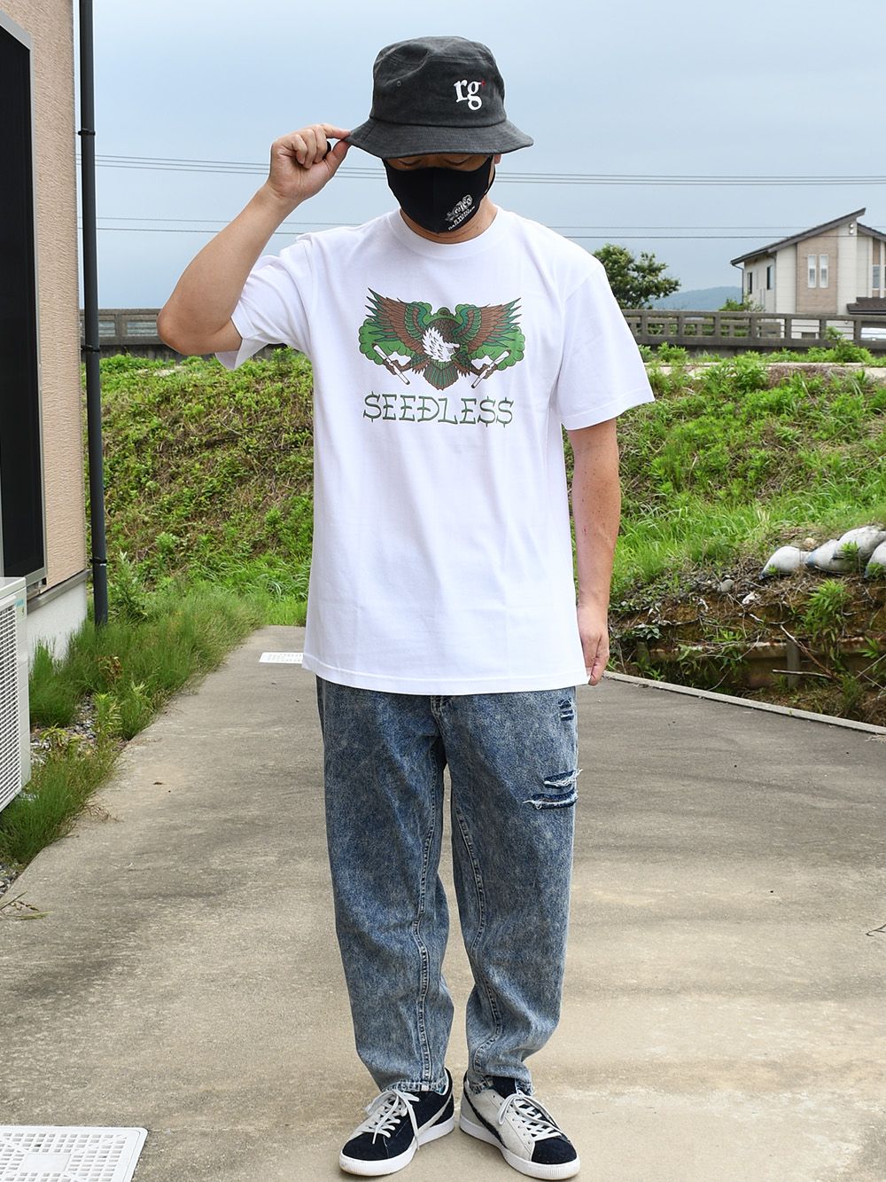 sd green eagle s/s tee