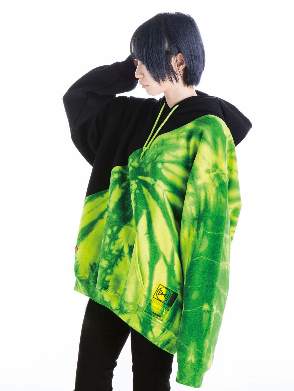 Cross Cut "Tye-die" Hoodie