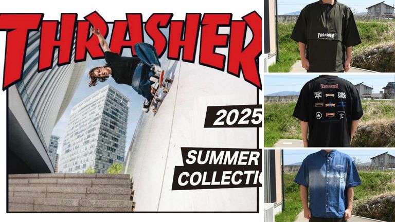 《THRASHER》新作入荷！