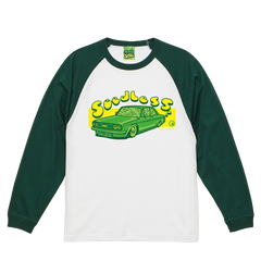 sd smoking green car LS tee