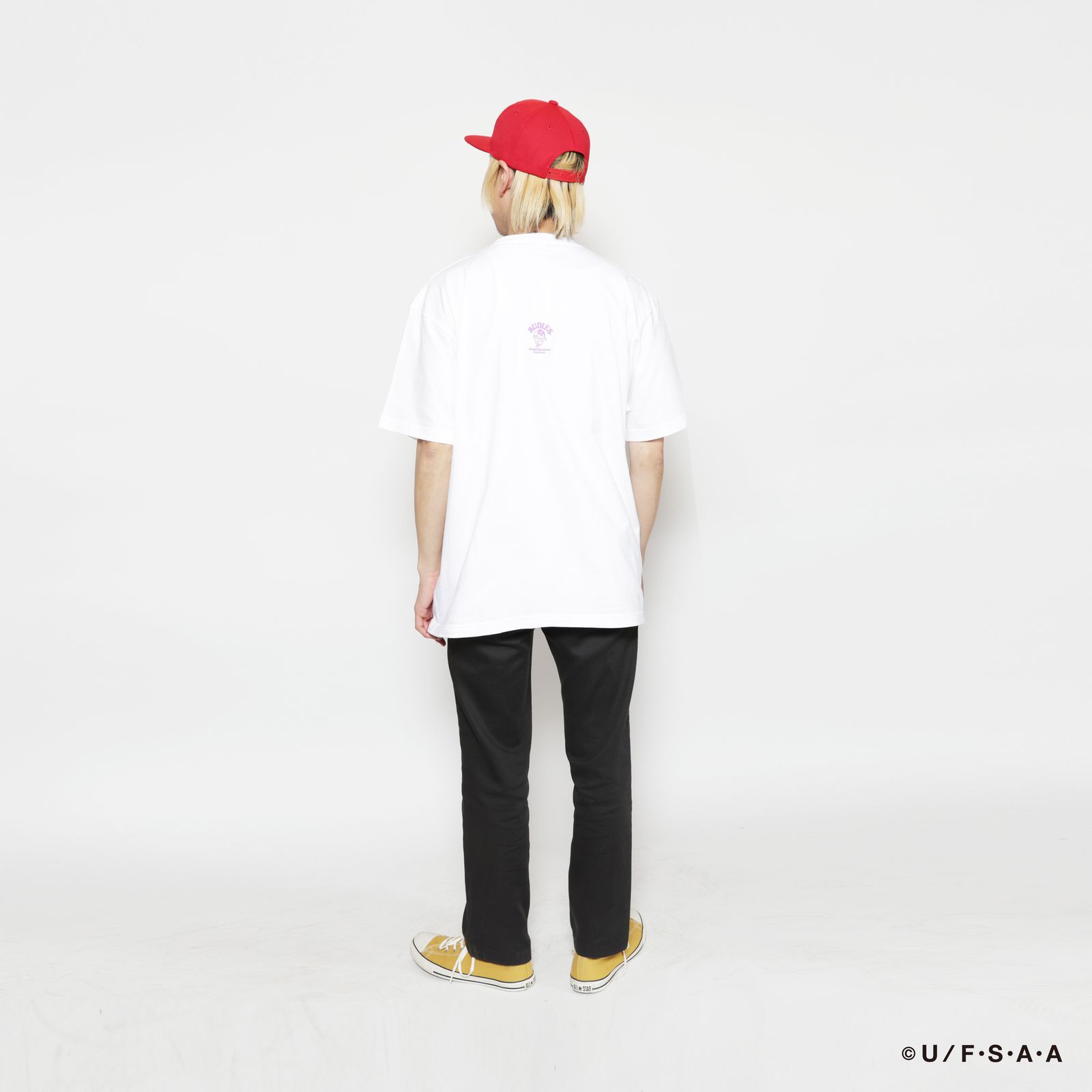 RUDIE'SxCRAYON SHINCHAN BACK TO BACK TEE