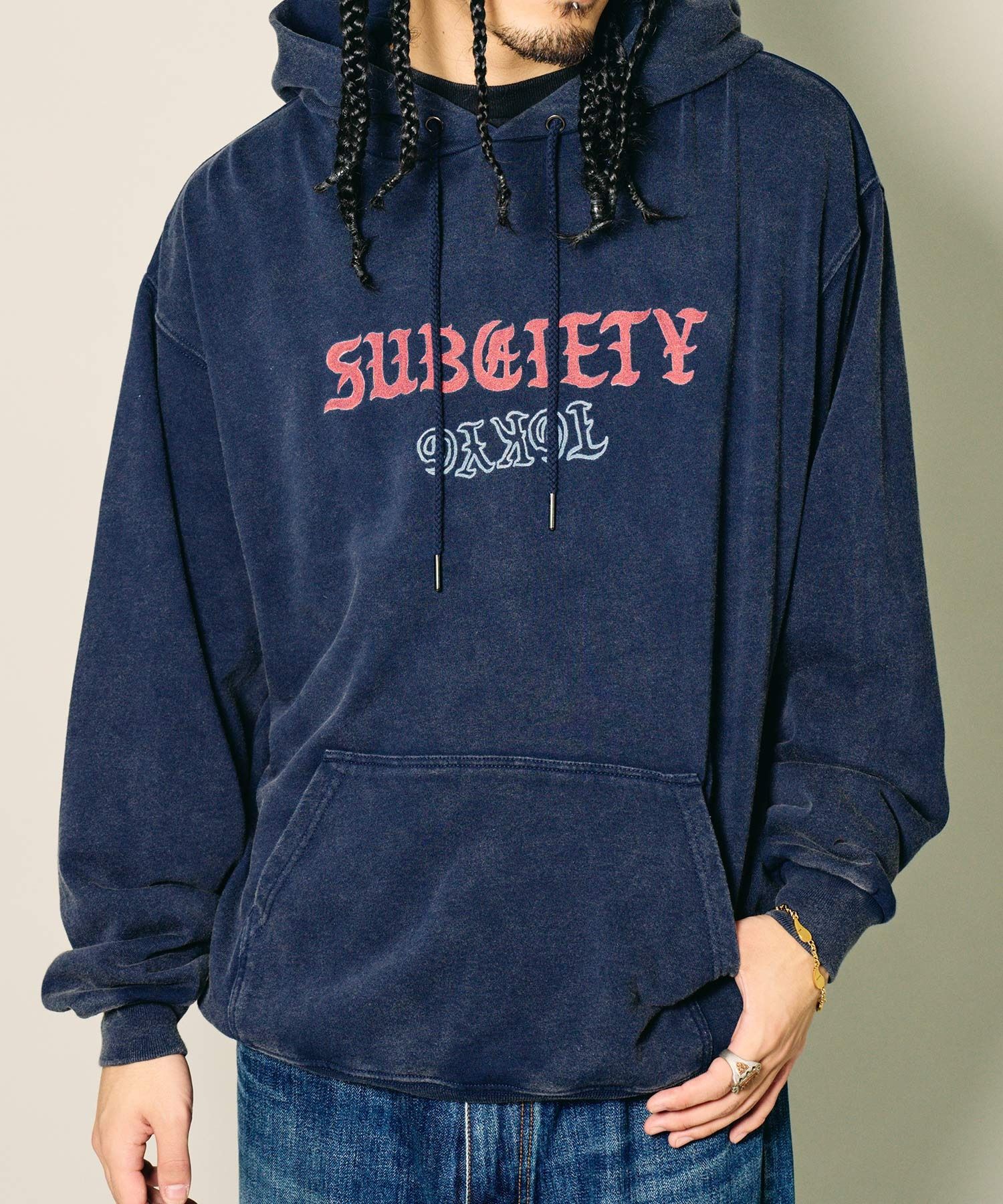 Fade wash hoodie