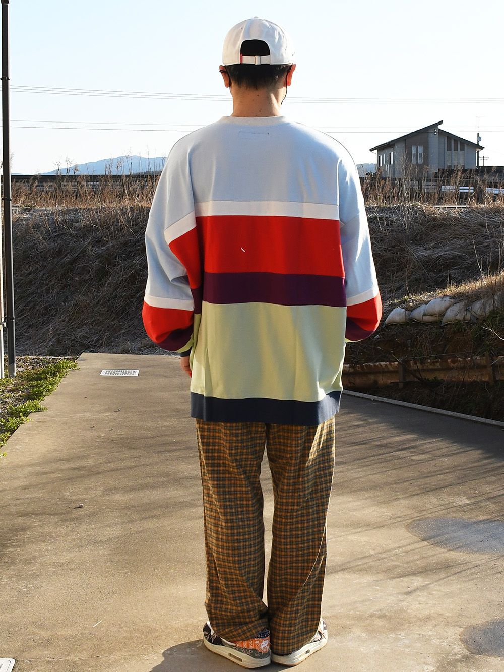 CANDY BORDER LONG-SLEEVE