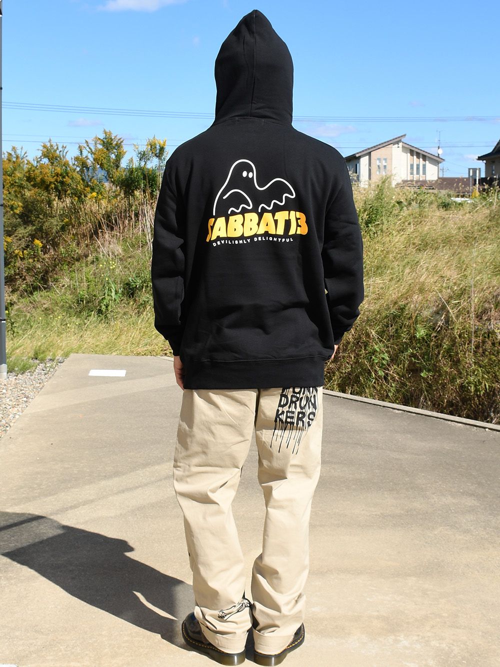 SPOOK LOGO-HOODIE