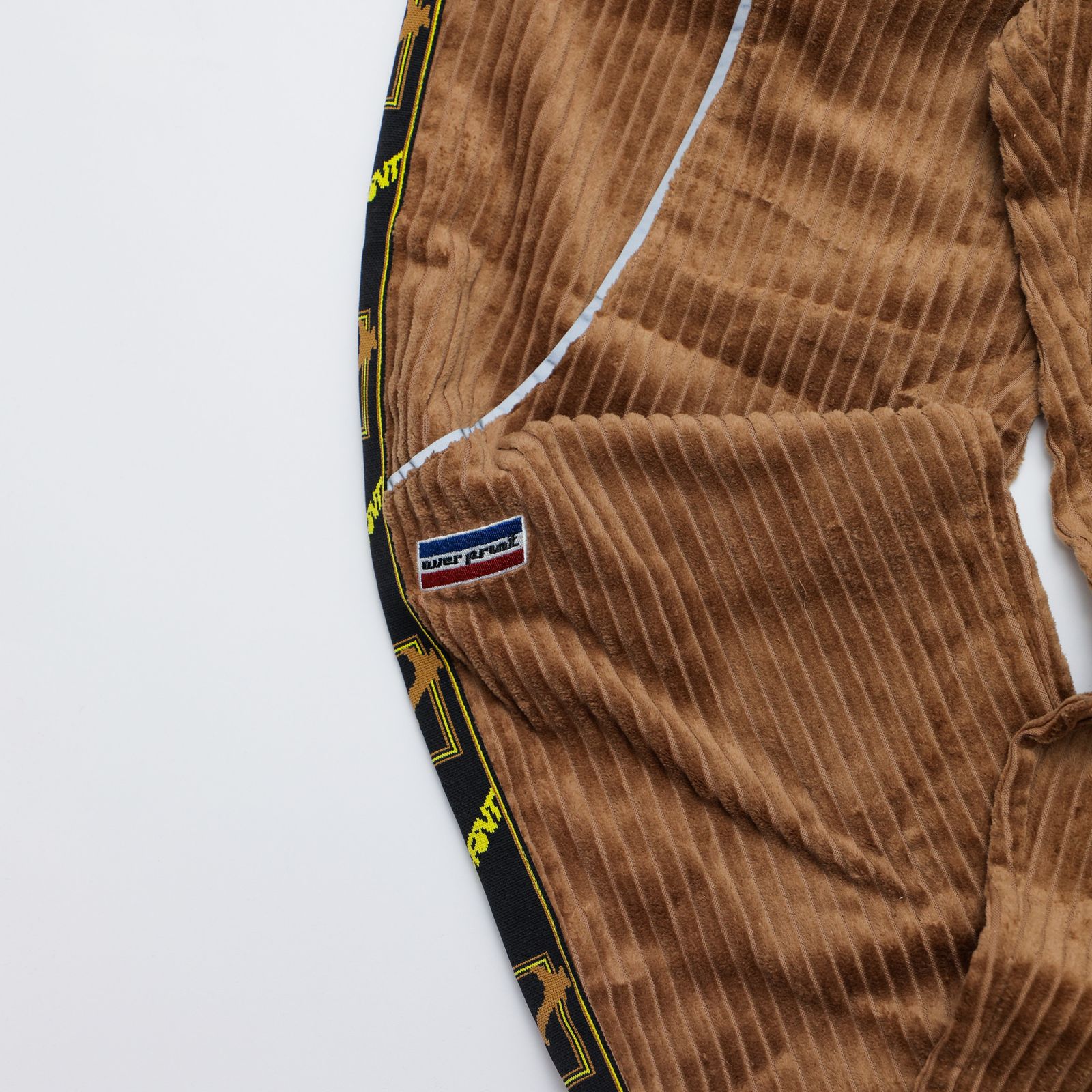 Corduroy jersey pants
