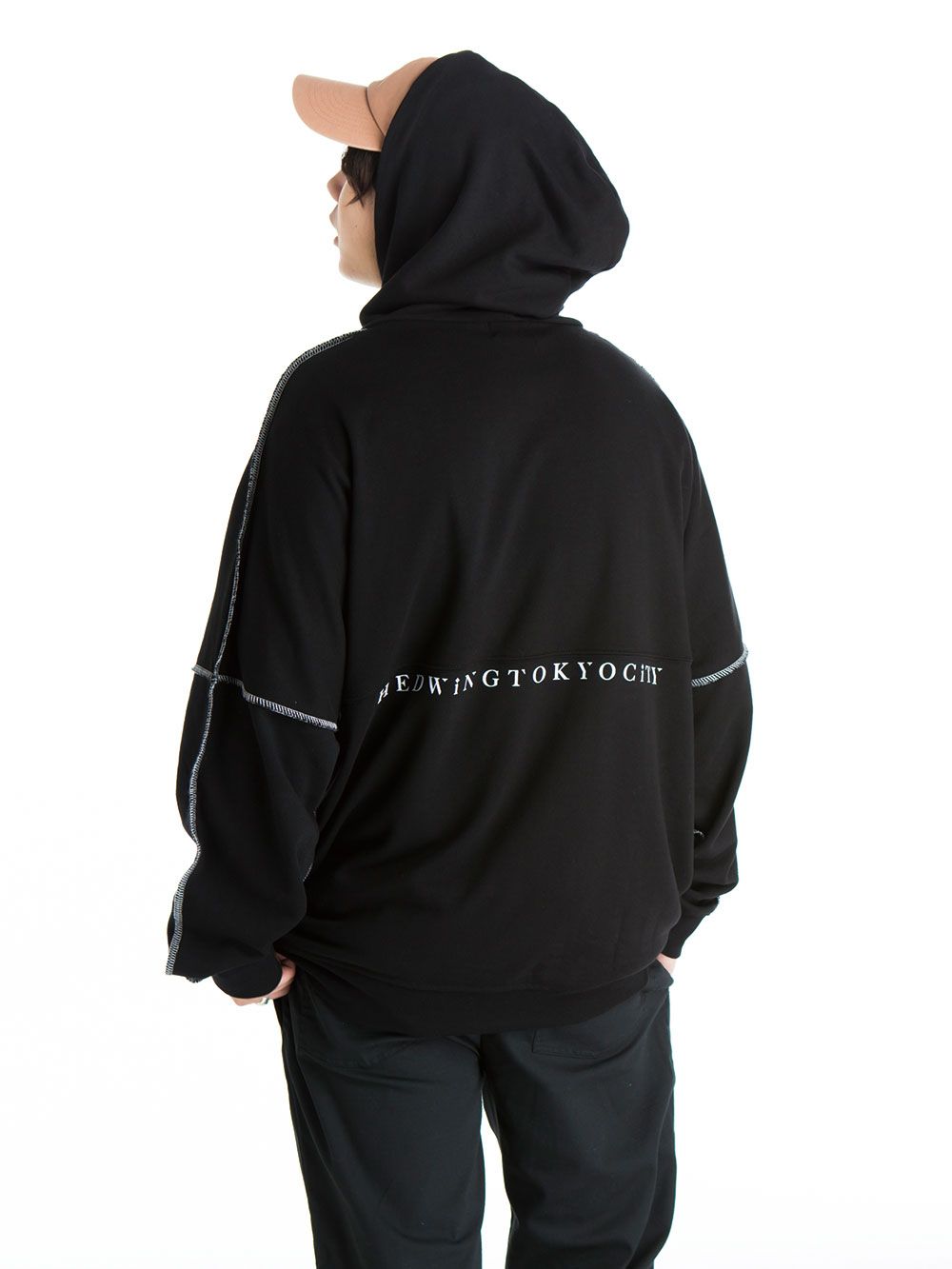 Drop Shoulder Light Hoodie
