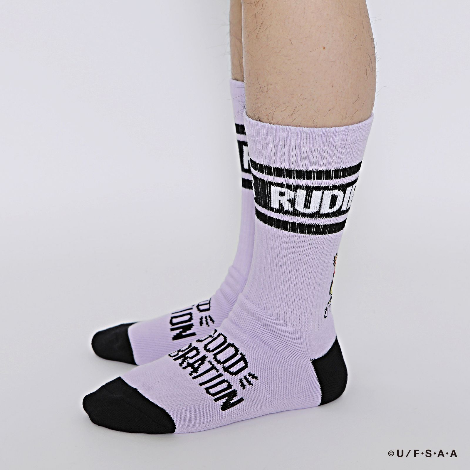 RUDIE'S x CRAYON SHINCHAN PEACE SOCKS