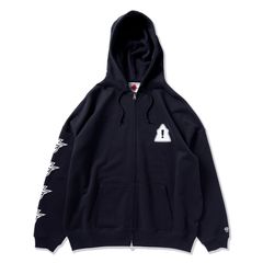 鮫人出没注意BIG.ZIPパーカ