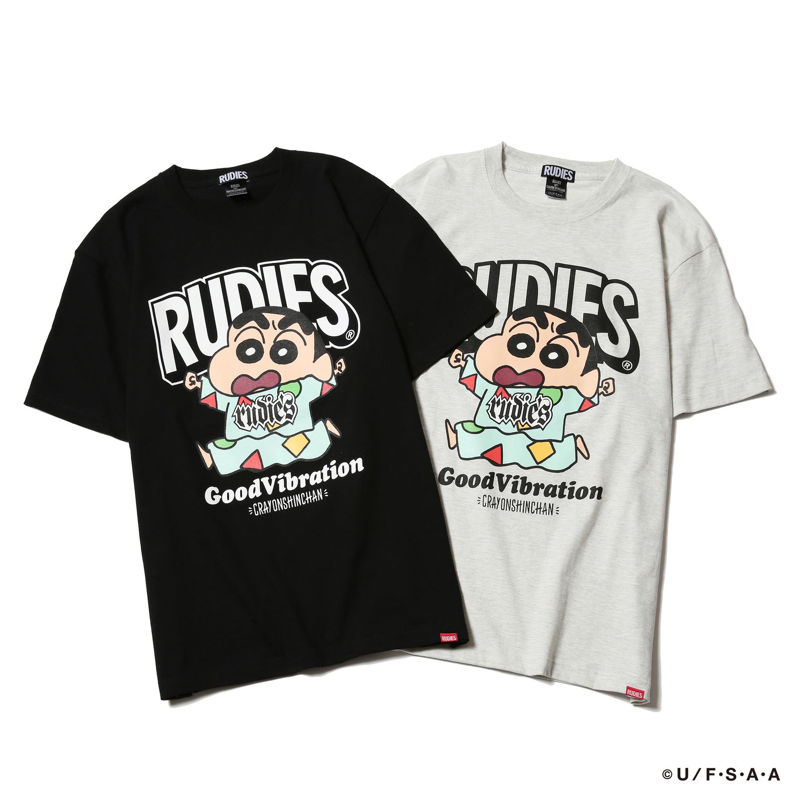 RUDIE'SxCRAYON SHINCHAN NIGHT OWL TEE