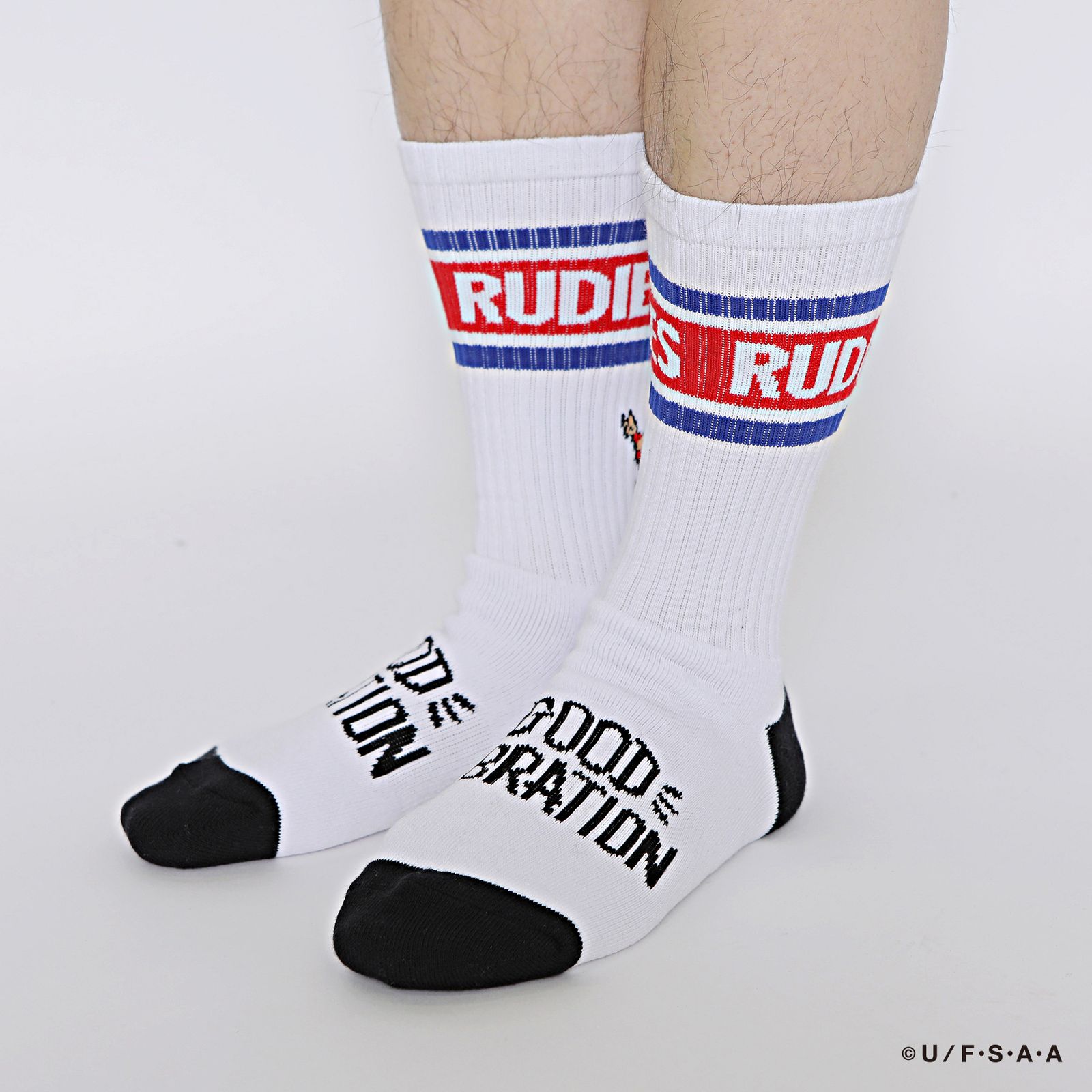 RUDIE'S x CRAYON SHINCHAN PEACE SOCKS