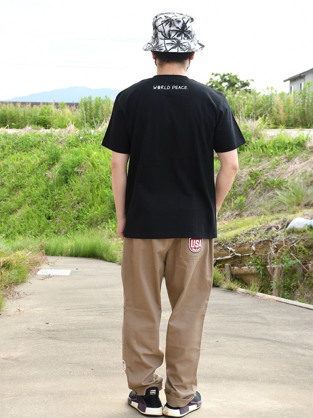 range world peace s/s pocket tee