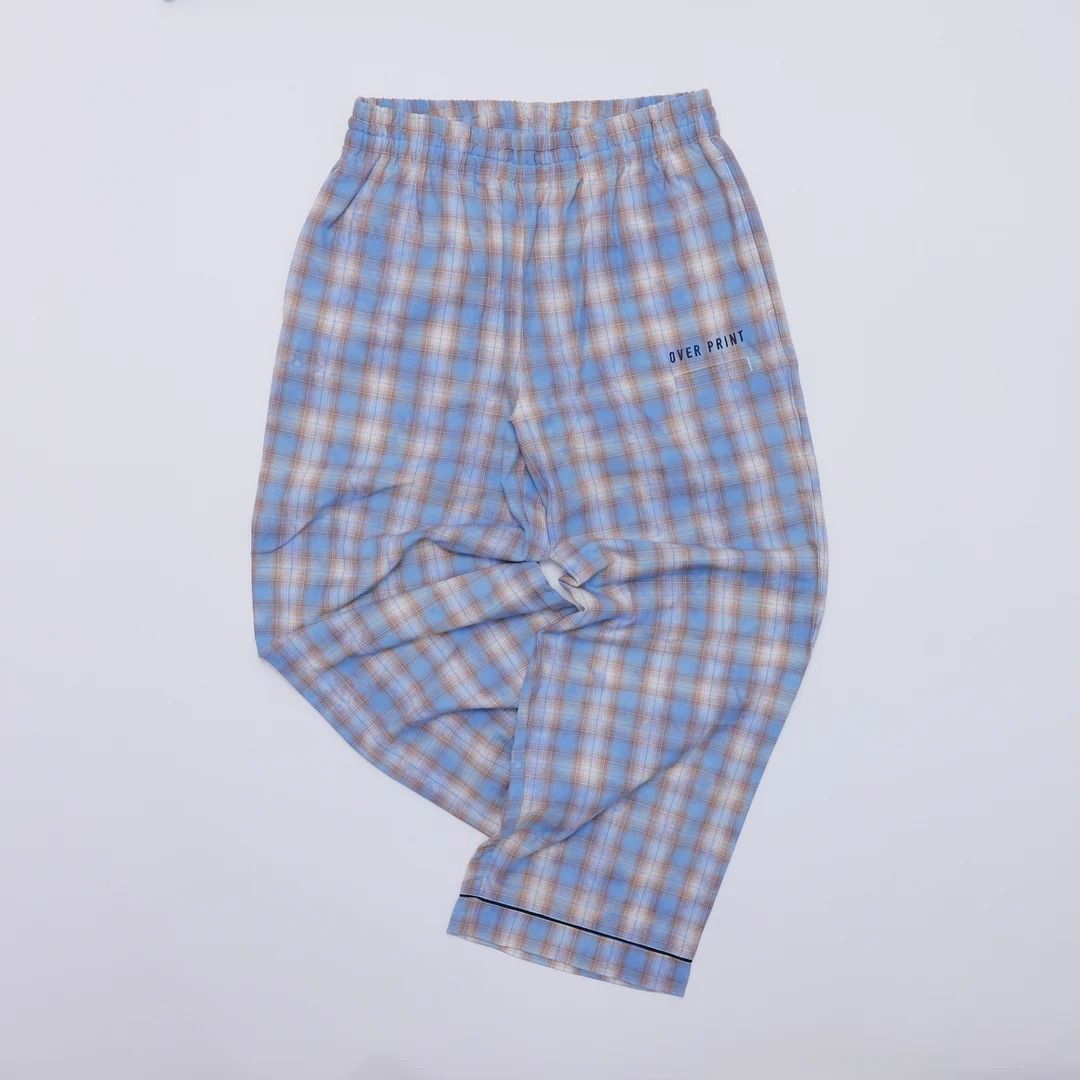 LOUNGE CHECK-PANTS