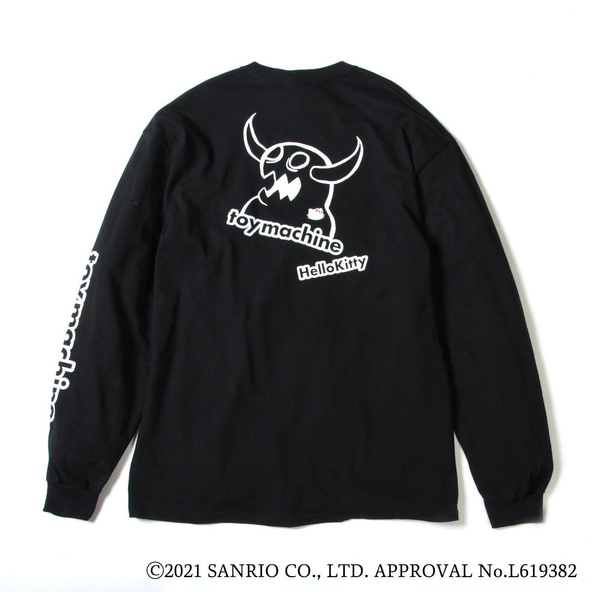MARKED MONSTER KITTY RIBBON LONG SLEEVE-TEE
