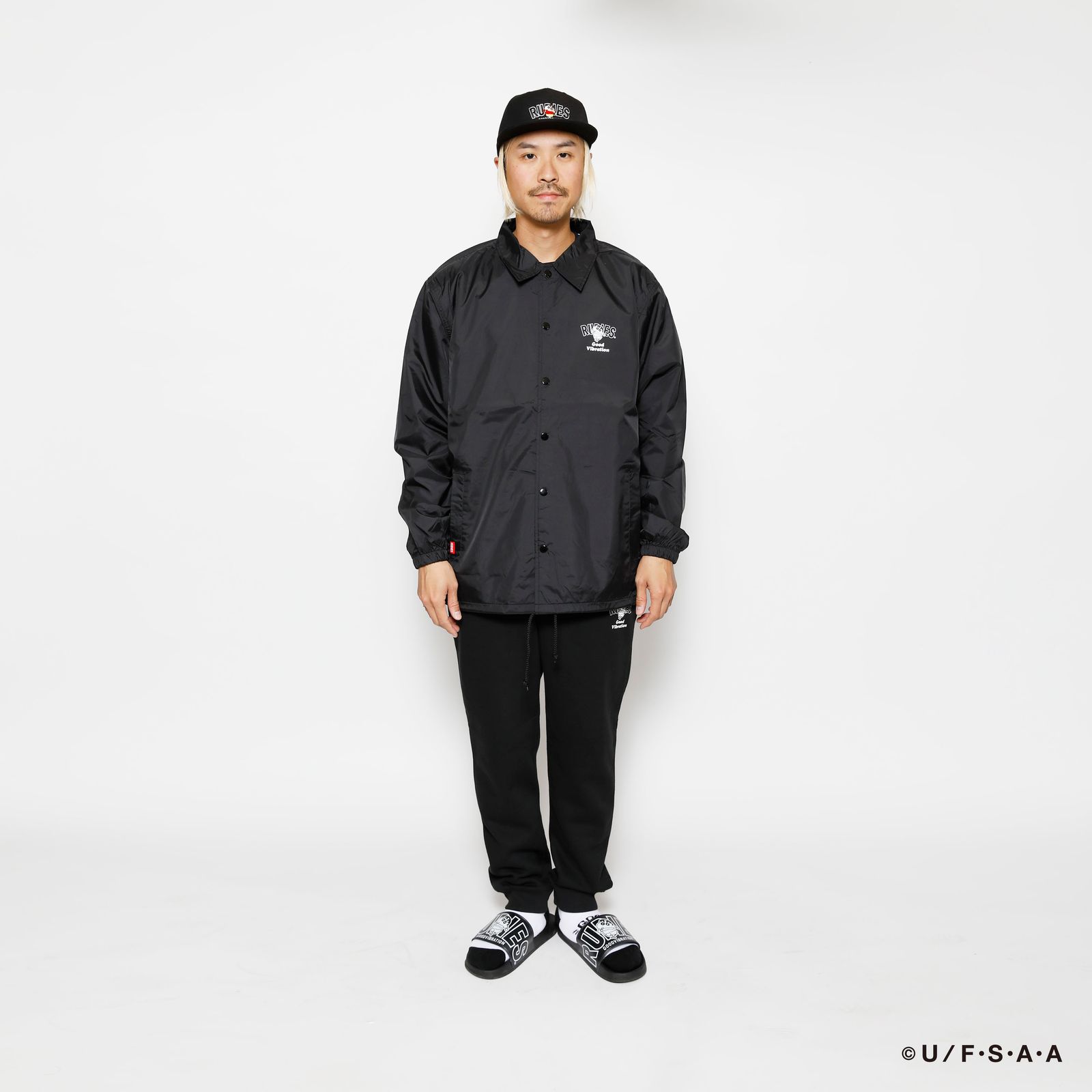 RUDIE'SxCRAYON SHINCHAN MOSH COACHJACKET