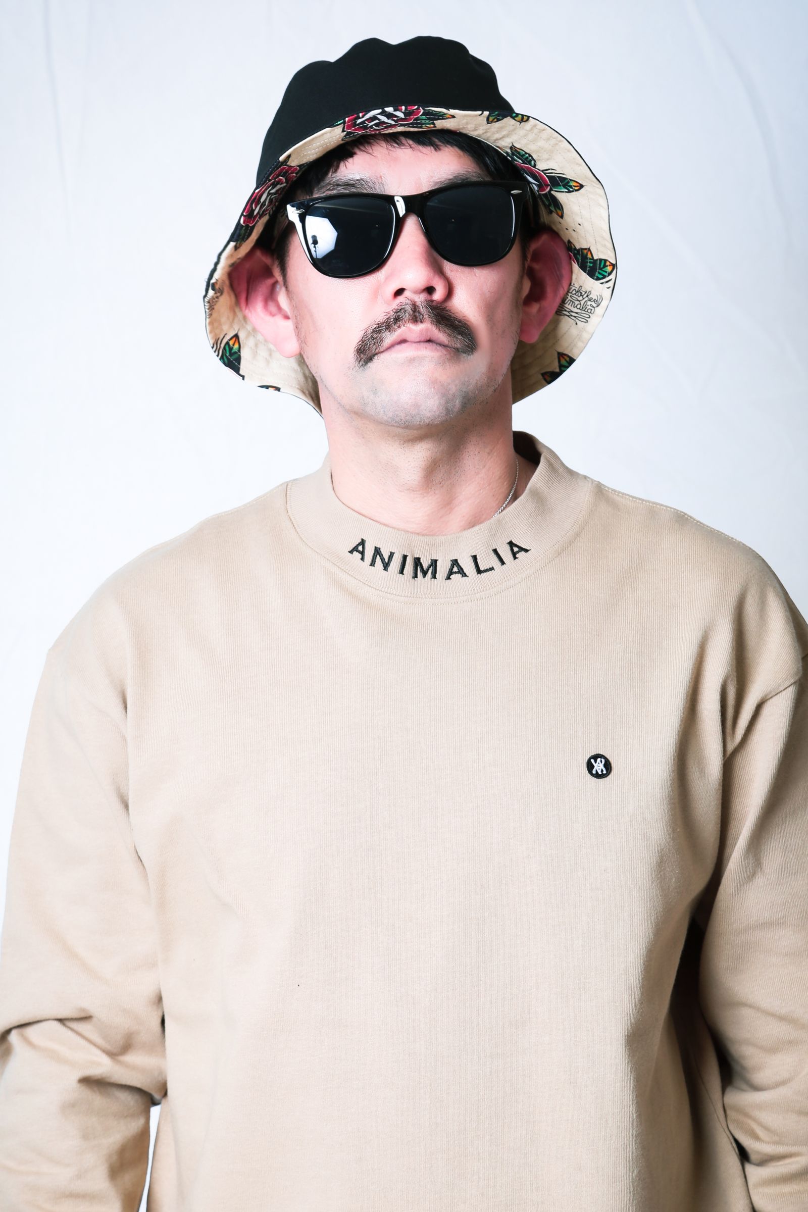 SWAGGER BACKET HAT- SKUNK / ROSE -