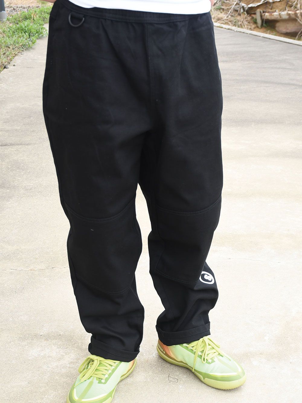 sd double knee wide pants