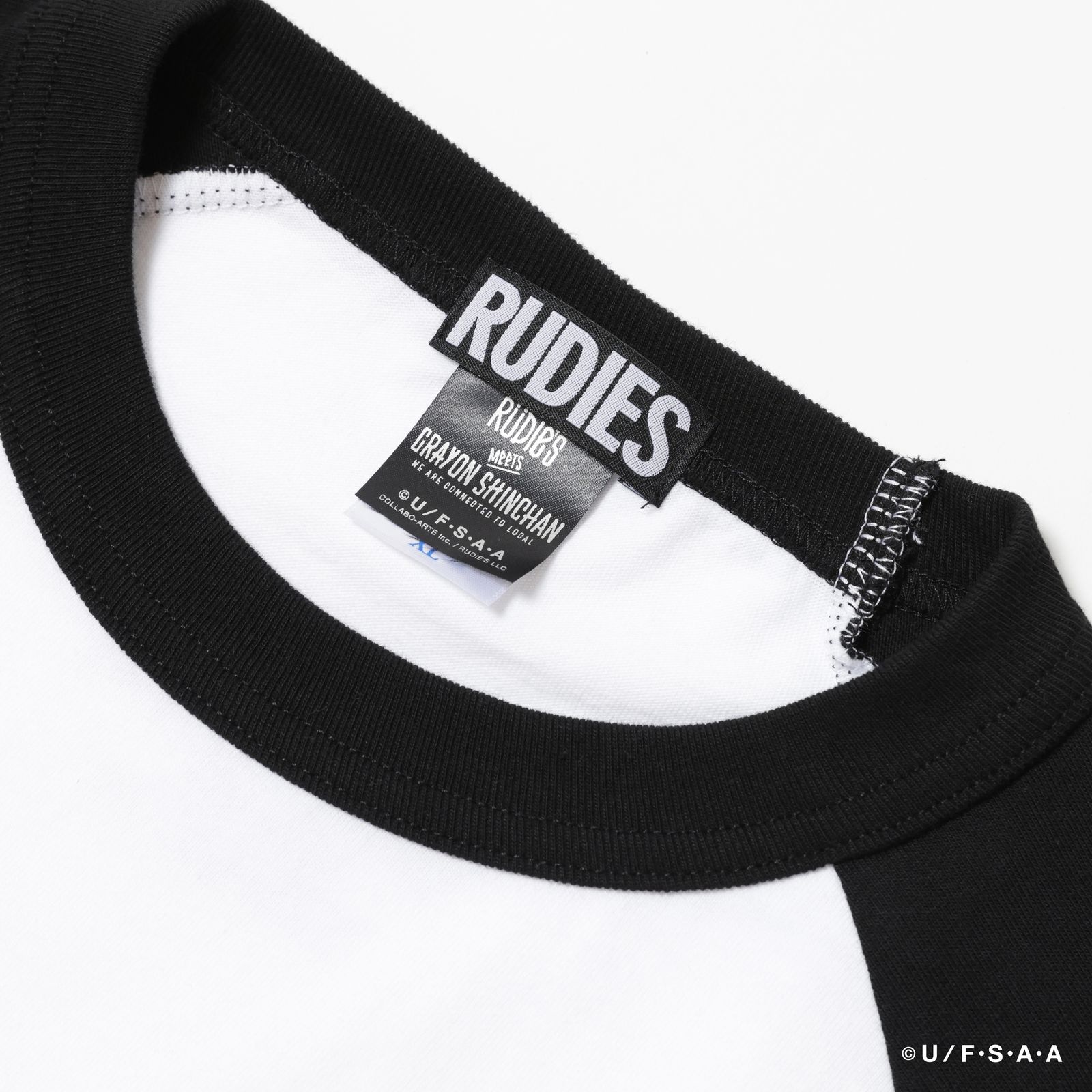 RUDIE'SxCRAYON SHINCHAN AIRPLANE RAGLAN LSTEE