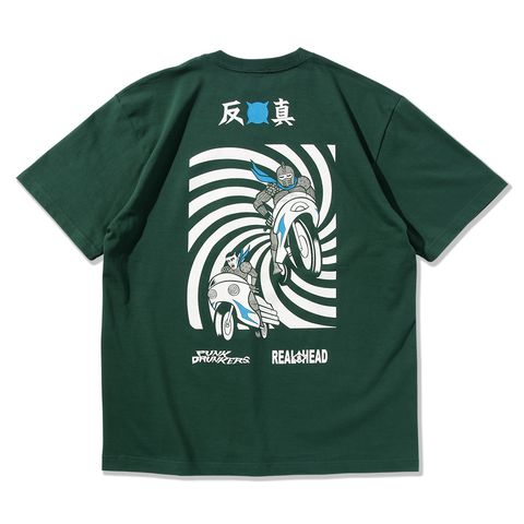 ［PDSxREALHEAD］ REALPUNKライダースTEE