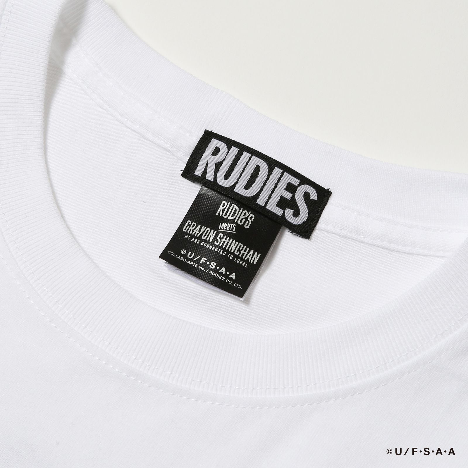 RUDIE'SxCRAYON SHINCHAN RHYME TEE