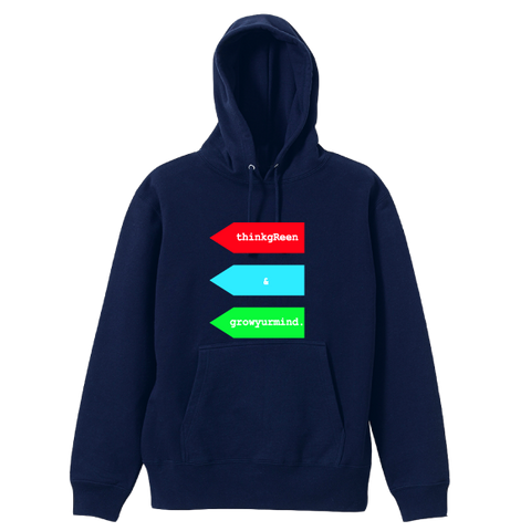 3 colors tag hoody