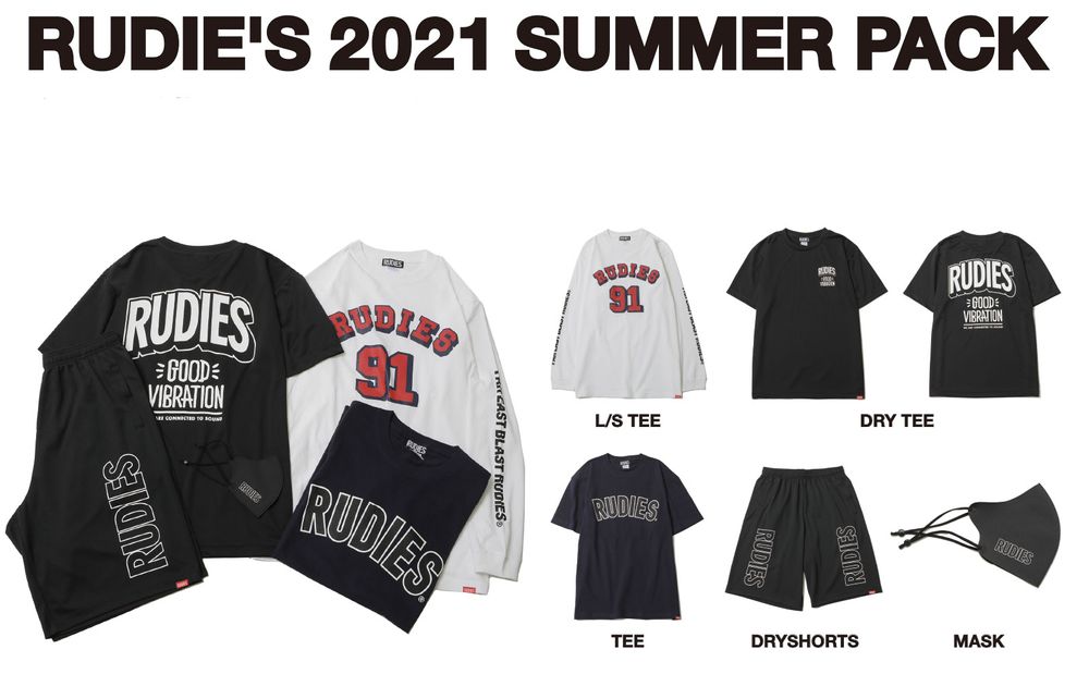 《RUDIE'S》SUMMER-PACK 先行予約！