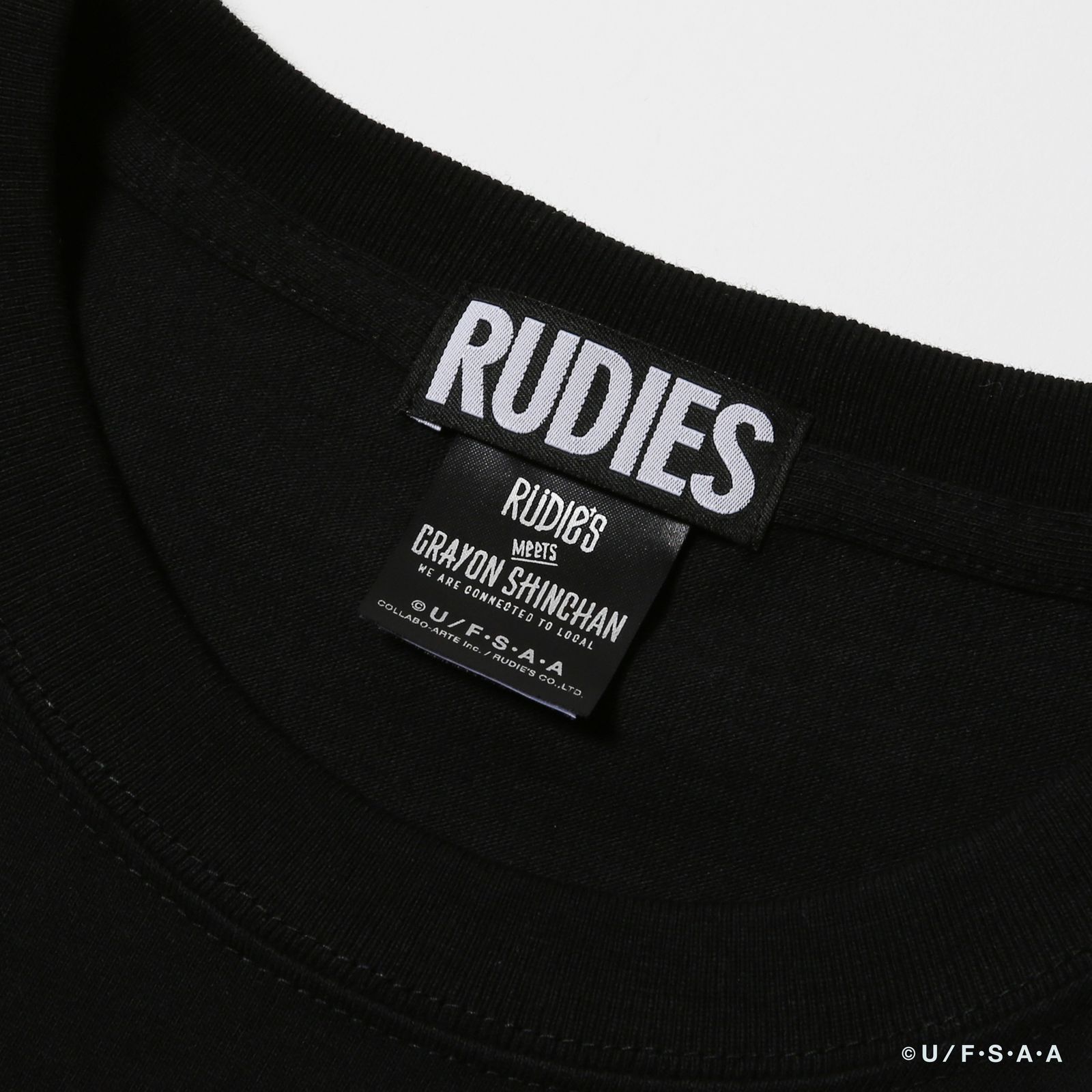 RUDIE'SxCRAYON SHINCHAN RHYME TEE