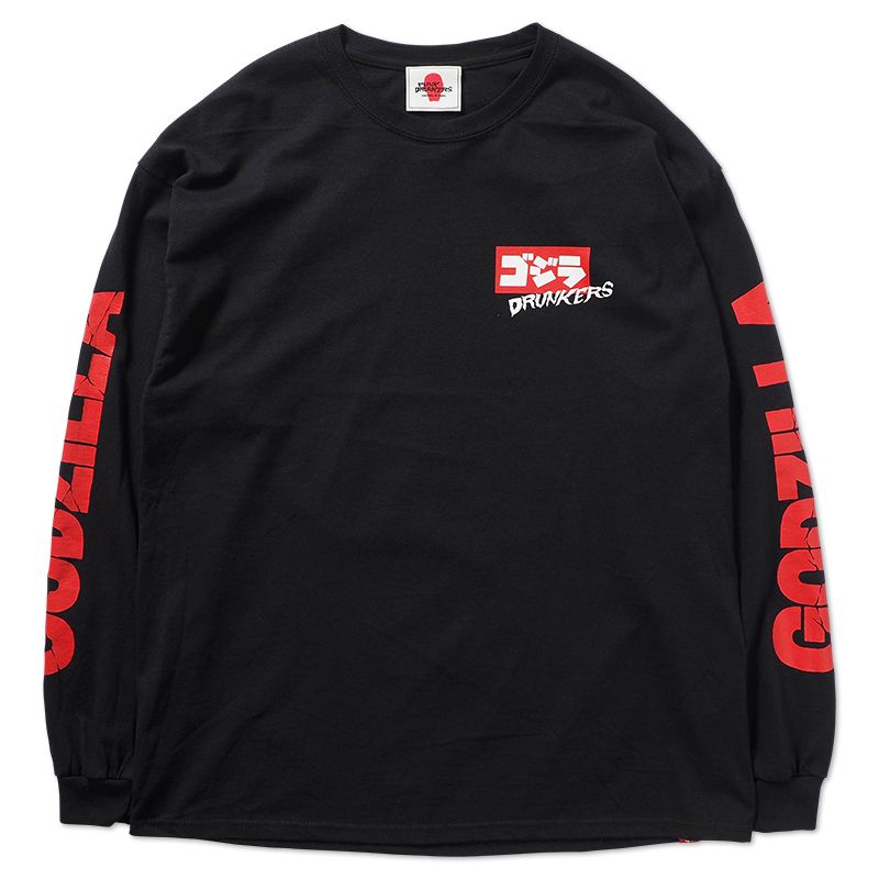 PUNK DRUNKERS - [PDSxGODZILLA] ゴジラからあいつロンTEE | DOLL