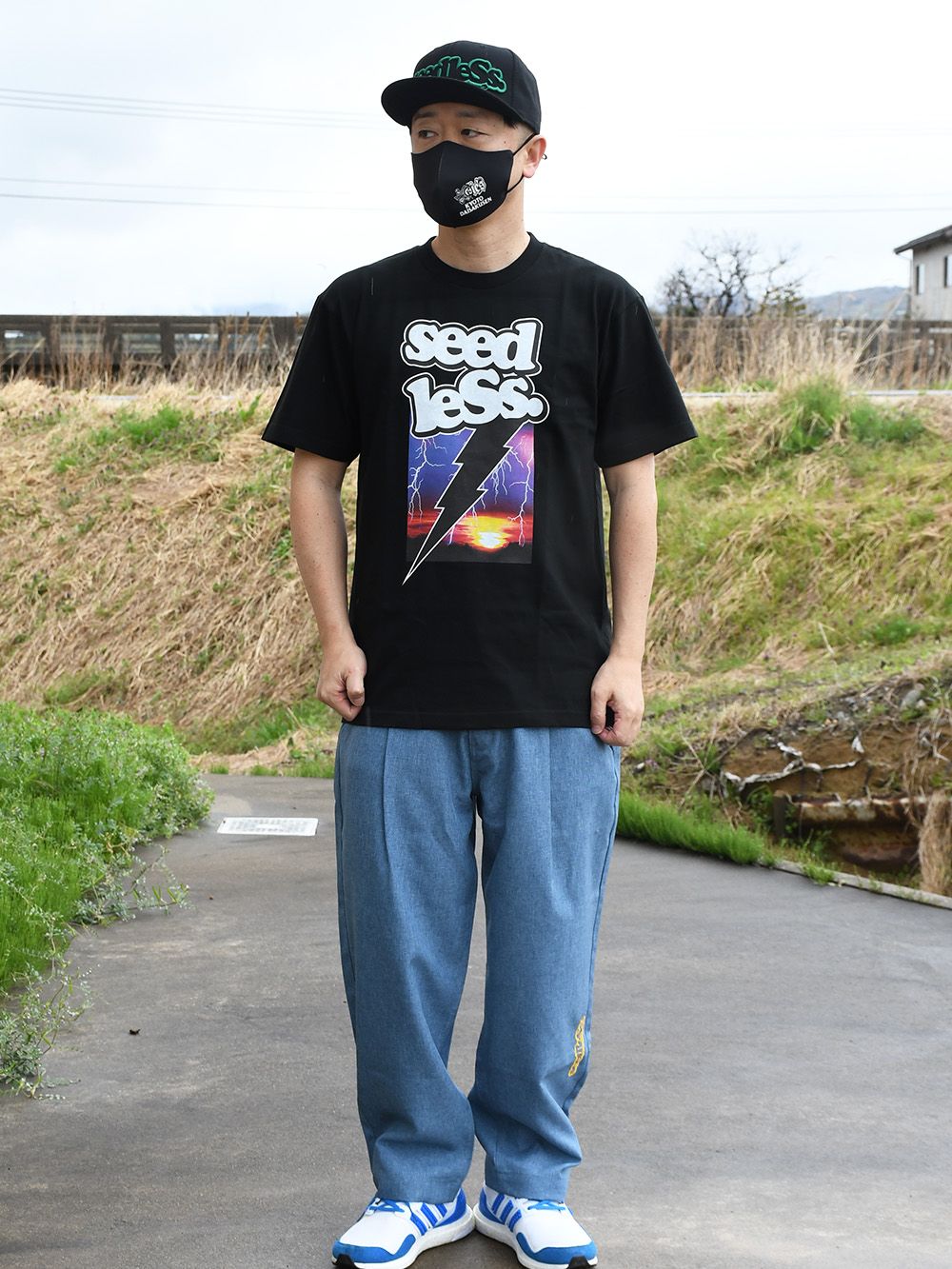 THUNDER BOLT s/s tee