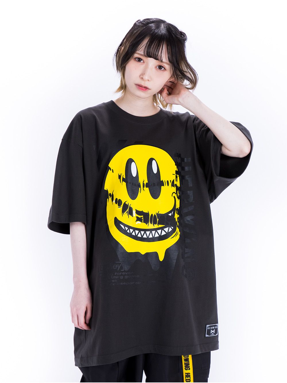 Slimy Smiley Big Silhouette T-Shirt