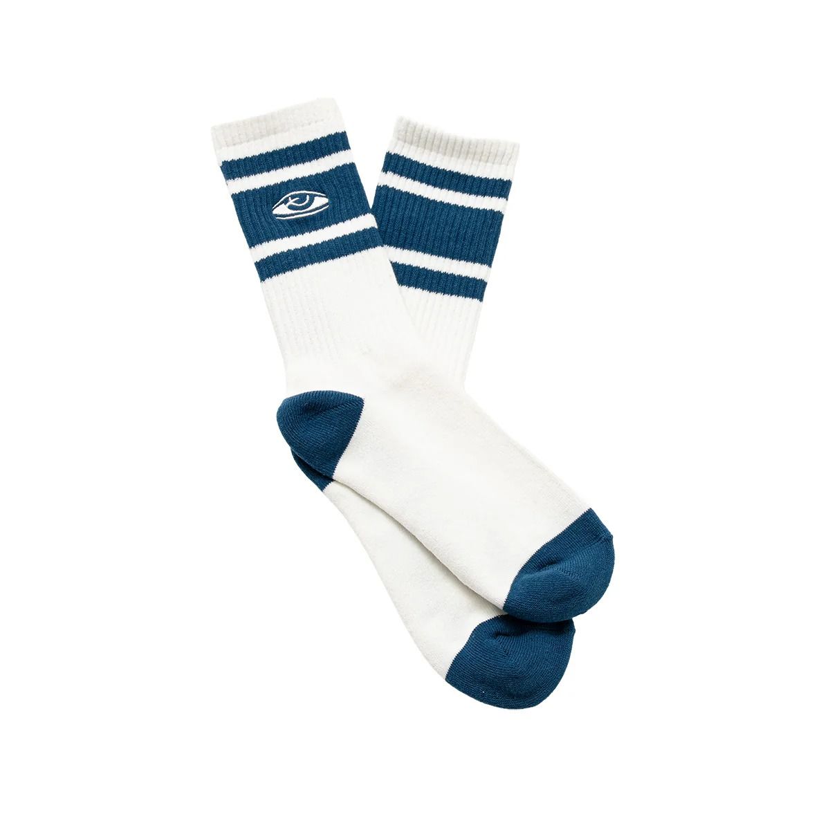 WATCHING EMBROIDERED-SOCKS