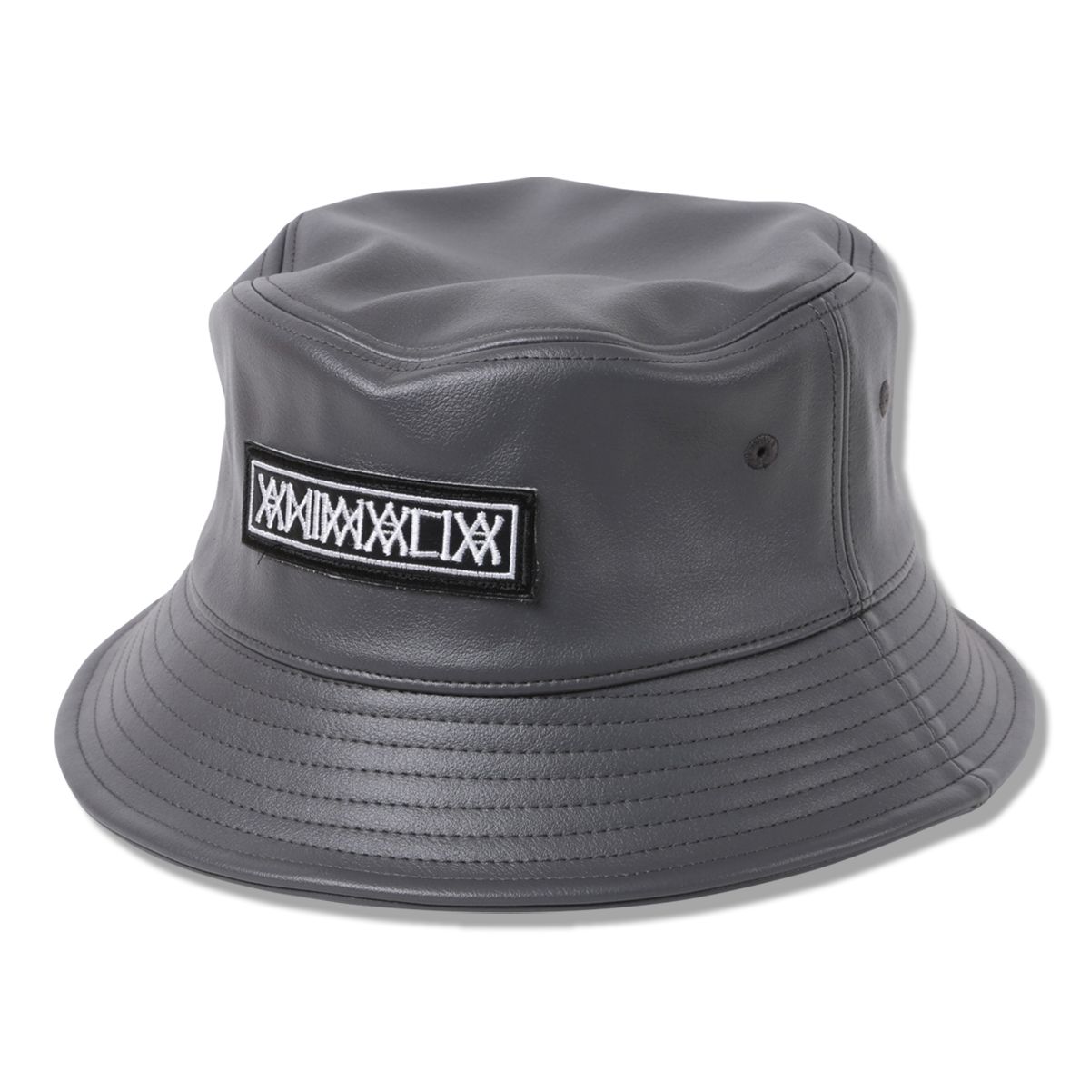 5 PU LEATHER BUCKET HAT