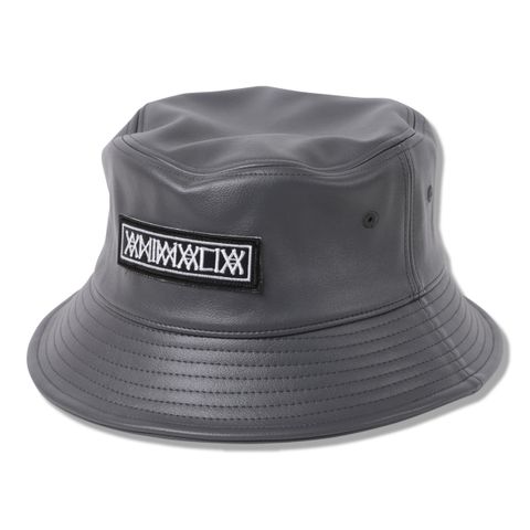 5 PU LEATHER BUCKET HAT