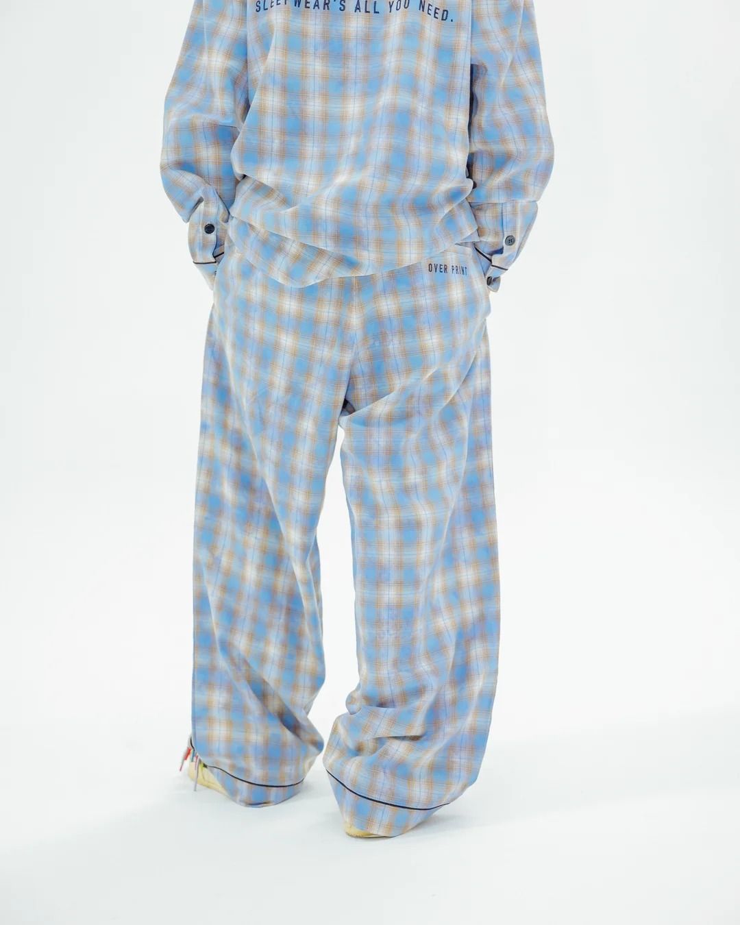 LOUNGE CHECK-PANTS