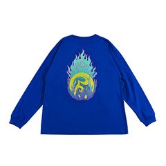 BURNED LOGO LONG-SLEEVE