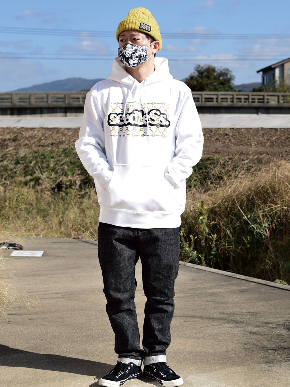 Gold Pattern Coop hoody