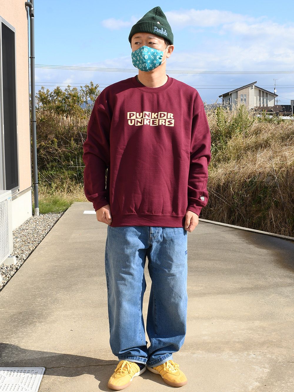 あいつステッチデニム