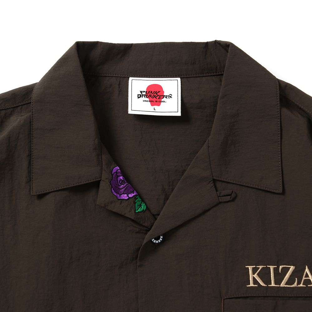 KIZAナイロンシャツ