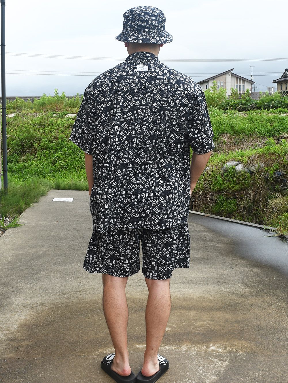 超総柄ショーツ