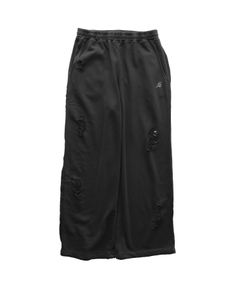 Distressed sweatpants
