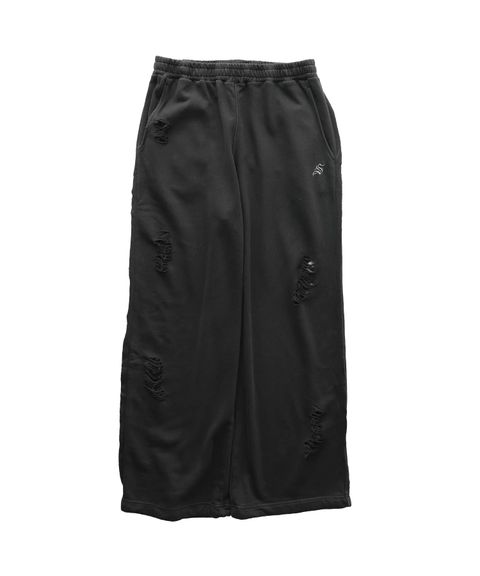 Distressed sweatpants