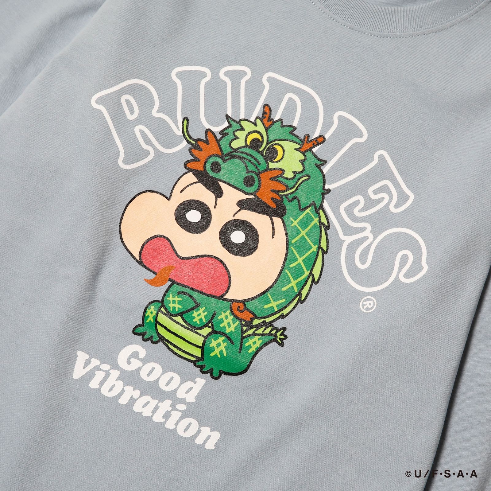 RUDIE'SxCRAYON SHINCHAN DRAGON LSTEE